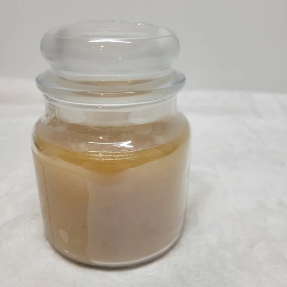 SOLD          Yankee candle Luscious Pumpkin Trifle Medium 1 wick jar candle NEW - Picture 4 of 9